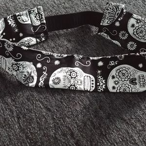 Slide on the collar dog bandana and head Band